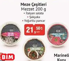 MEZZET MEZE ÇEŞİTLERİ